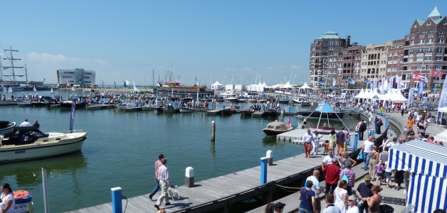 Bataviahaven in Lelystad, The Netherlands