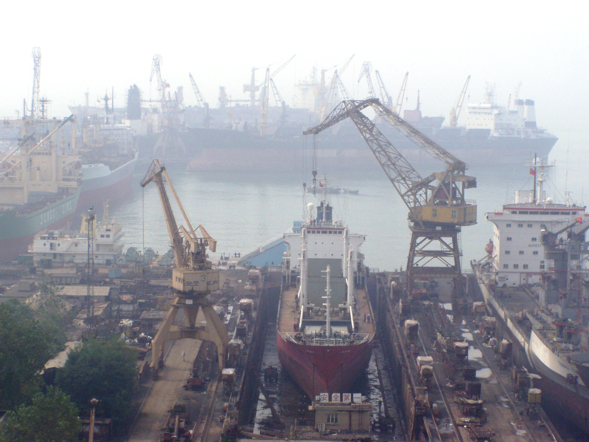 Qingdao-industrial-port-before