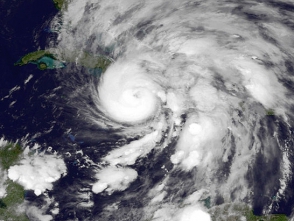 Superstorm Sandy, image courtesy of http://en.wikipedia.org/wiki/File:Sandy_Oct_25_2012_0400Z.JPG
