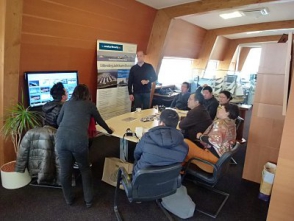 Wuhan Delegation at Waterfronts NL Information Centre in Lelystad, The Netherlands